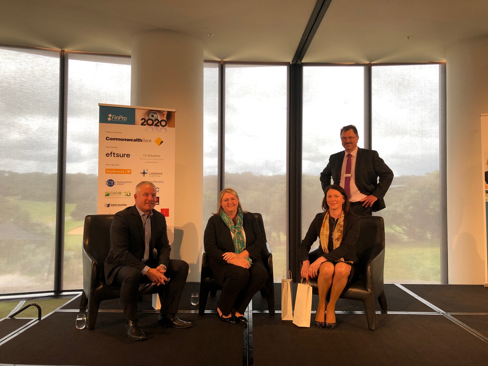 CEO Panellists: Glenn Patterson (Casey CC), Tammi Rose (Yarra Ranges), Alison Leighton (Baw Baw Shire) and Danny Wain (Facilitator)